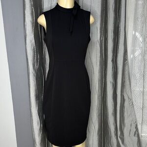 Calvin Klein Black Sleeveless Mini Dress Sz 6